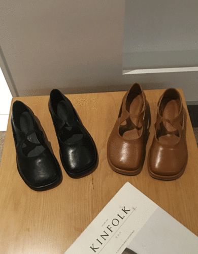 프롬 메리제인 밴딩 로퍼(2color)-shoes